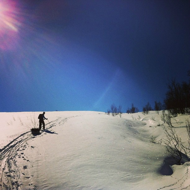 Skitouring in Norway via Instagram I @SatuVW I To Destination Unknown