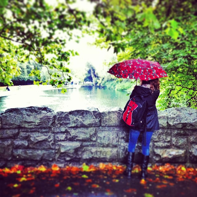 Dublin in rain via Instagram I @SatuVW I Destination Unknown