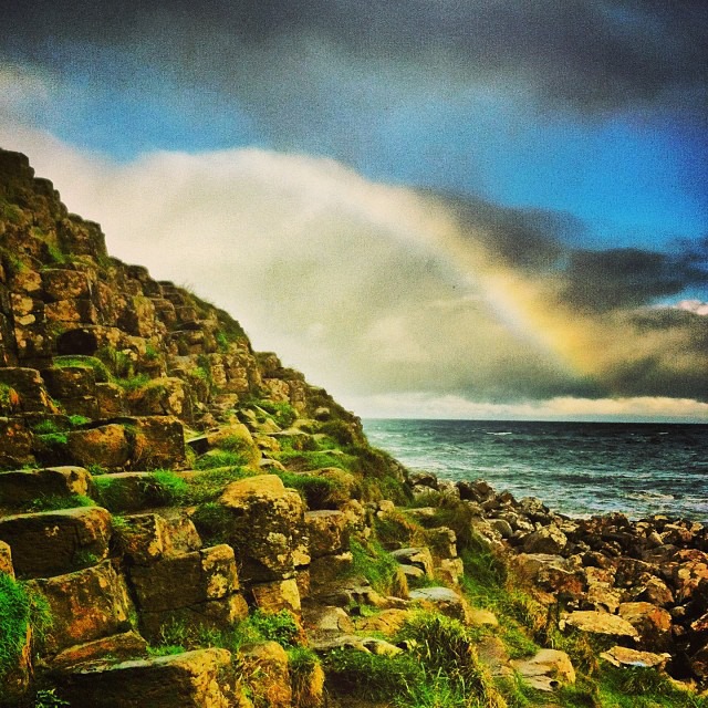 Irish Rainbow via Instagram I @SatuVW I Destination Unknown