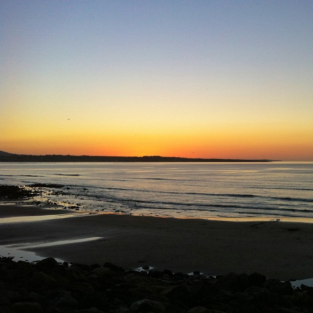 Sunset in Strandhill, Sligo via Instagram I @SatuVW I Destination Unknown