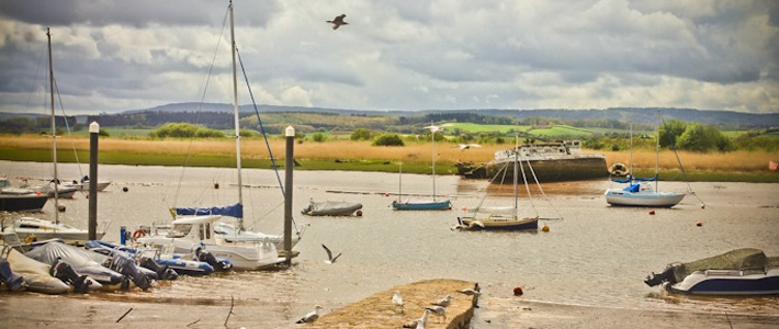 Topsham Harbour, thumbnail I @SatuVW I Destination Unknown