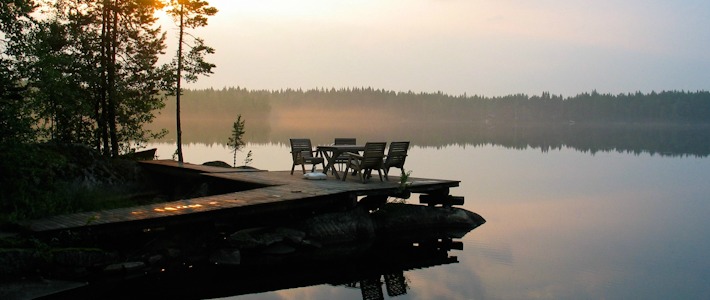 Sauna views in Finland I @SatuVW I Destination Unknown