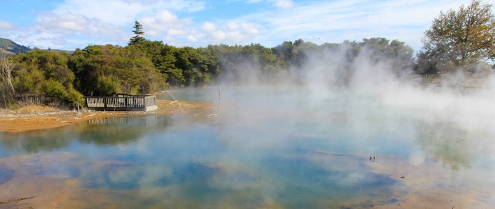 Kuirau Park in Rotorua, New Zealand I @SatuVW I Destination Unknown