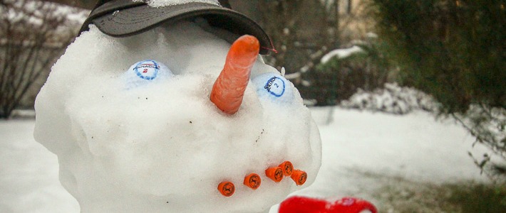 Snowman in Finland I @SatuVW I Destination Unknown